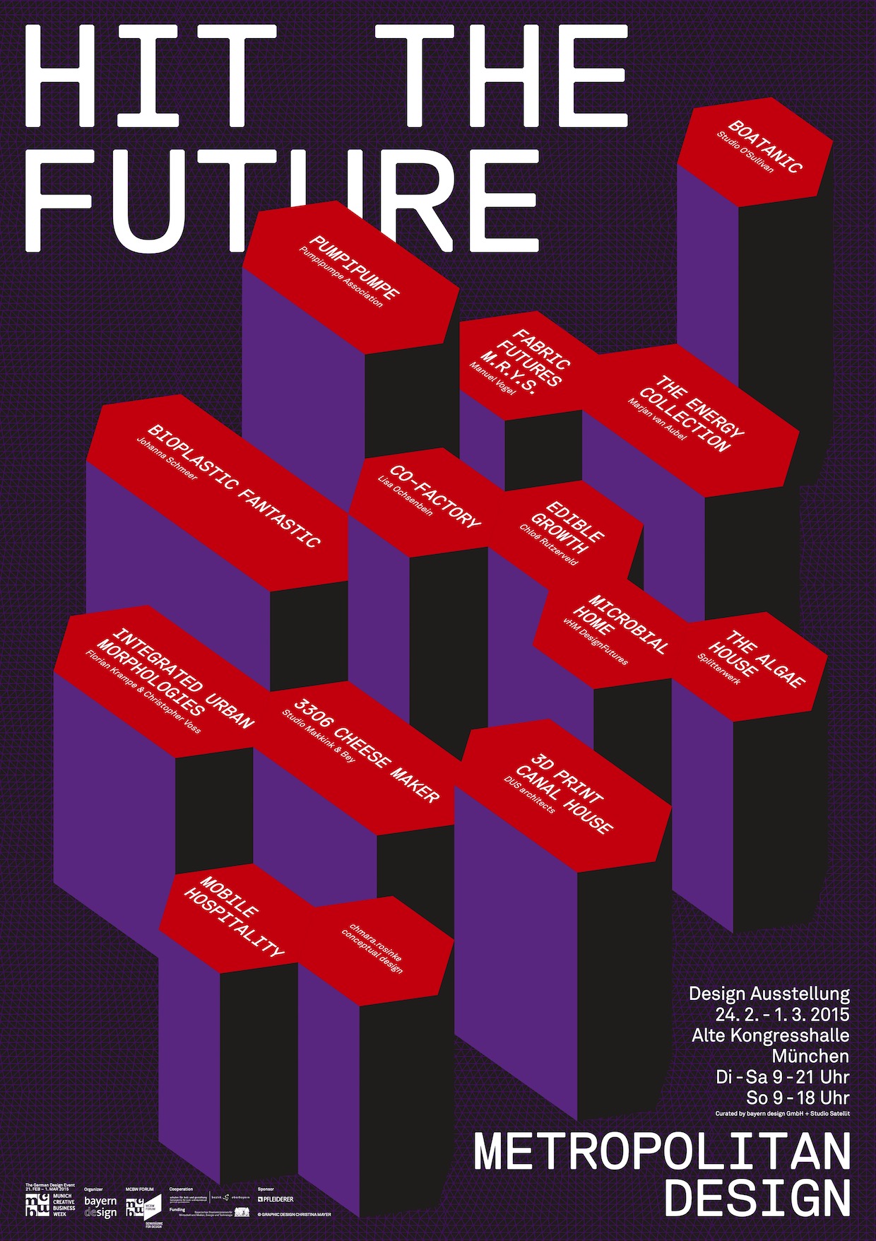 HIT THE FUTURE_METROPOLITAN DESIGN – Exhibition (MCBW 2015)