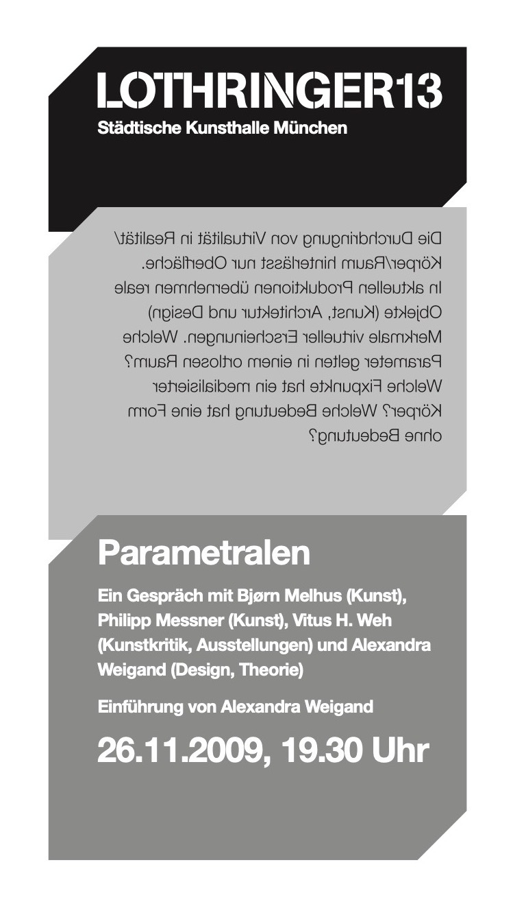 Parametralen – Panel (2009)